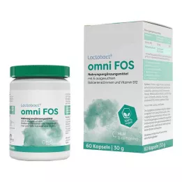 LACTOBACT omni FOS κάψουλες με εντερική επικάλυψη, 60 τεμάχια
