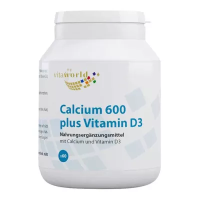 CALCIUM 600 plus D3 δισκία, 60 κάψουλες