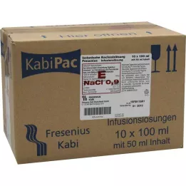 ISOTONISCHE Αλατούχο διάλυμα 100ml ημι-γεμισμένο, 10X50 ml