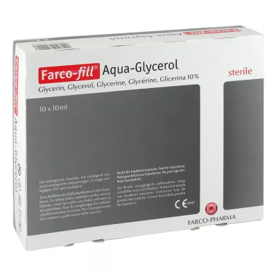 FARCO-πλήρωση Aqua-Glycerol, 10X10 ml