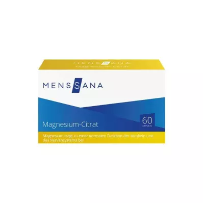 Magnesium Citrate Menssana Κάψουλες, 60 τεμ