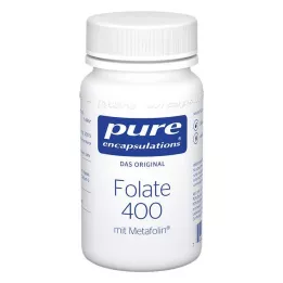 PURE ENCAPSULATIONS Φυλλικό οξύ 400 κάψουλες, 90 κάψουλες