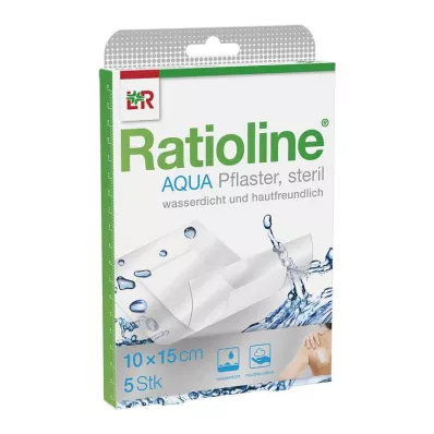 Γύψος ντους Ratioline aqua Plus 10x15 cm αποστειρωμένος, 5 τεμάχια