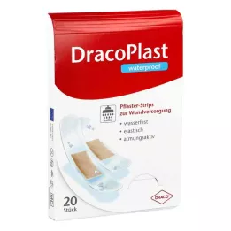 DRACOPLAST αδιάβροχες λωρίδες γύψου ανάμεικτες, 20 τεμάχια