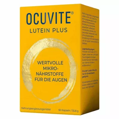 Κάψουλες Ocuvite Lutein Plus, 60 τεμ