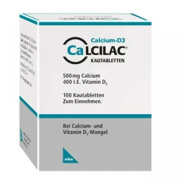 CALCILAC Μασώμενα δισκία, 100 τεμάχια
