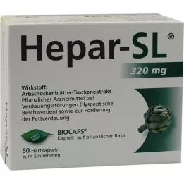 HEPAR-SL Σκληρές κάψουλες 320 mg, 50 τεμάχια