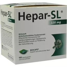 HEPAR-SL Σκληρές κάψουλες 320 mg, 100 τεμάχια