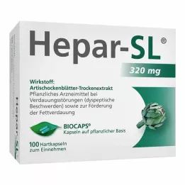 HEPAR-SL Σκληρές κάψουλες 320 mg, 100 τεμάχια