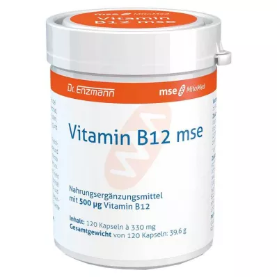 VITAMIN B12 MSE κάψουλες, 120 κάψουλες