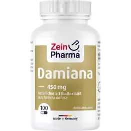 DAMIANA KAPSELN 450 mg εκχύλισμα φύλλων 5:1, 100 τεμάχια