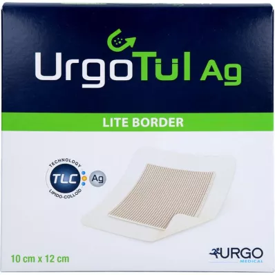 URGOTÜL Επίδεσμος Ag Lite Border 10x12 cm, 10 τεμάχια