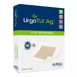 URGOTÜL Επίδεσμος Ag Lite Border 10x12 cm, 10 τεμάχια