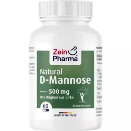 NATURAL D-Mannose 500 mg κάψουλες, 60 κάψουλες
