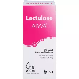 LACTULOSE AIWA 670 mg/ml πόσιμο διάλυμα, 200 ml