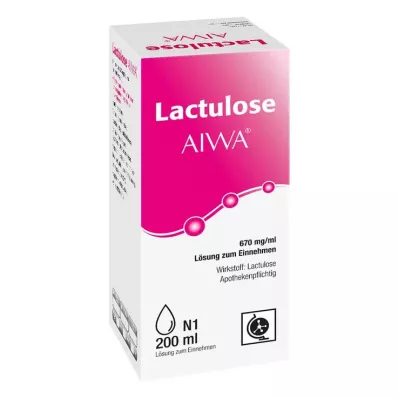 Λακτουλόζη AIWA 670 mg/ml πόσιμο διάλυμα, 200 ml