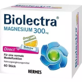 BIOLECTRA Μαγνήσιο 300 mg Direct Orange Sticks, 60 τεμάχια