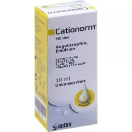 CATIONORM MD οφθαλμικές σταγόνες sine, 10 ml