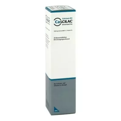 Calcilac 1000mg/880 διεθνείς μονάδες (20 τεμάχια)