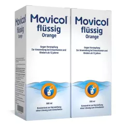 MOVICOL υγρό πορτοκάλι, 2X500 ml