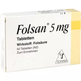 FOLSAN δισκία των 5 mg, 50 τεμάχια