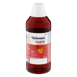 Chlorhexamed FORTE στοματικό διάλυμα 0,2% χωρίς αλκοόλ, αντιβακτηριδιακό, 600 ml