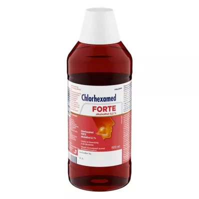 CHLORHEXAMED FORTE μη αλκοολούχο διάλυμα 0,2%, 600 ml