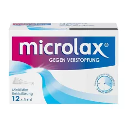 MICROLAX Κλύσματα ορθού διαλύματος, 12X5 ml