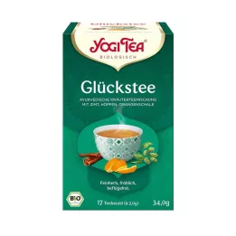 YOGI TEA Glückstee σακούλα οργανικού φίλτρου, 17X1.8 g
