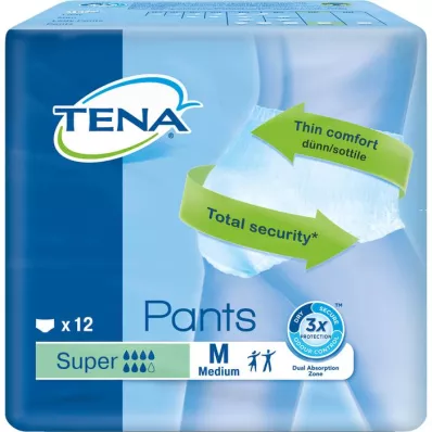 TENA PANTS παντελόνι μίας χρήσης super M ConfioFit, 12 τεμάχια