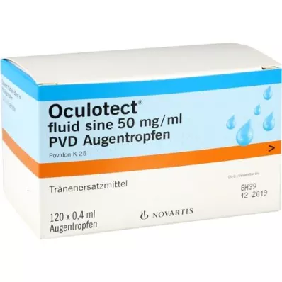 OCULOTECT ρευστό sine PVD οφθαλμικές σταγόνες, 120X0.4 ml