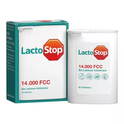 Lactostop 14.000 FCC δισκία σε δοσομετρητή, 80 τεμ