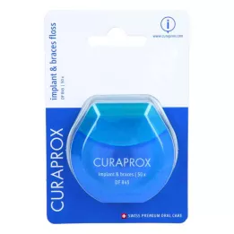 CURAPROX DF 845 Διανομέας οδοντικού νήματος με χνουδωτό μέρος, 50 τεμ