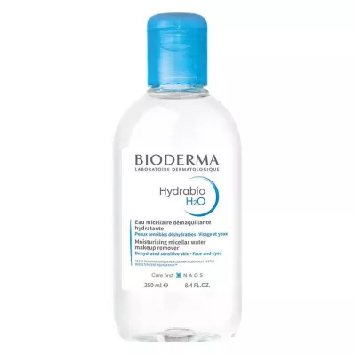 Μικκυλιακό διάλυμα καθαρισμού Bioderma Hydrabio H2O για αφυδατωμένο δέρμα, 250 ml