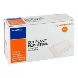 CUTIPLAST Συν αποστειρωμένο επίθεμα 5x7 cm, 110 τεμάχια