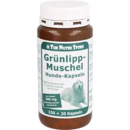 GRÜNLIPPMUSCHEL Κάψουλες 500 mg για σκύλους, 150 τεμάχια