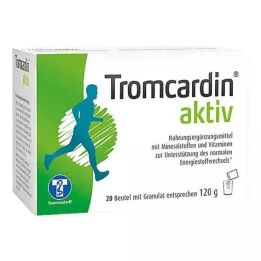 TROMCARDIN φακελάκι ενεργών κόκκων, 20 τεμάχια