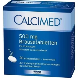 CALCIMED αναβράζοντα δισκία 500 mg, 20 τεμάχια
