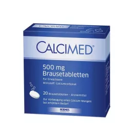 CALCIMED αναβράζοντα δισκία 500 mg, 20 τεμάχια