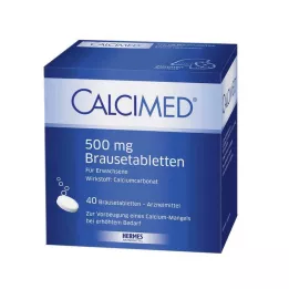 CALCIMED αναβράζοντα δισκία 500 mg, 40 τεμάχια