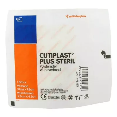 Επίδεσμος Cutiplast Plus στείρος 7,8x10 cm, 1 τεμ