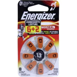 Μπαταρία βαρηκοΐας Energizer 13, 8 τεμ