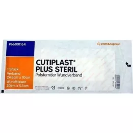 CUTIPLAST Plus αποστειρωμένος επίδεσμος 10x24,8 cm, 1 τεμάχιο