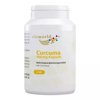 CURCUMA κάψουλες 500 mg, 120 τεμάχια