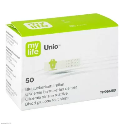 Ταινίες ελέγχου σακχάρου Mylife Unio, 50 τμχ