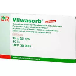 VLIWASORB αυτοκόλλητο superabso.comp.sk.st.15x25 cm, 10 τεμ
