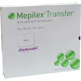 MEPILEX Αφρώδης επίδεσμος μεταφοράς 20x50 cm αποστειρωμένος, 4 τεμάχια