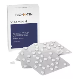 BIO-H-TIN Βιταμίνη H 10 mg δισκία, 100 τεμάχια