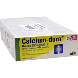 CALCIUM DURA Vit D3 αναβράζον 600 mg/400 I.U., 50 τμχ