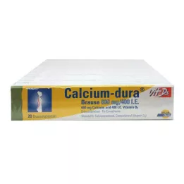 Calcium Dura Vit D3 Effervescent 600 mg / 400 I.U., 120 τεμ